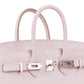 Birkin 25 Sellier Mauve Pale in Epsom Leather with Palladium Hardware