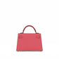 Kelly 20 Sellier Rose Azalee in Epsom Leather with Palladium Hardware