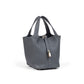 Picotin 18 Ardoise in Taurillon Clemence leather with Gold Hardware