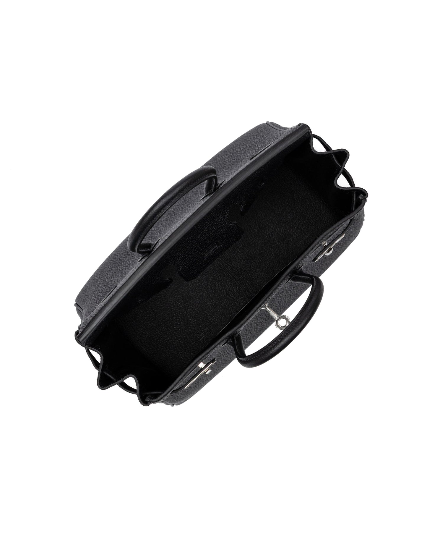 Birkin 25 Black in Togo Leather with Palladium Hardware