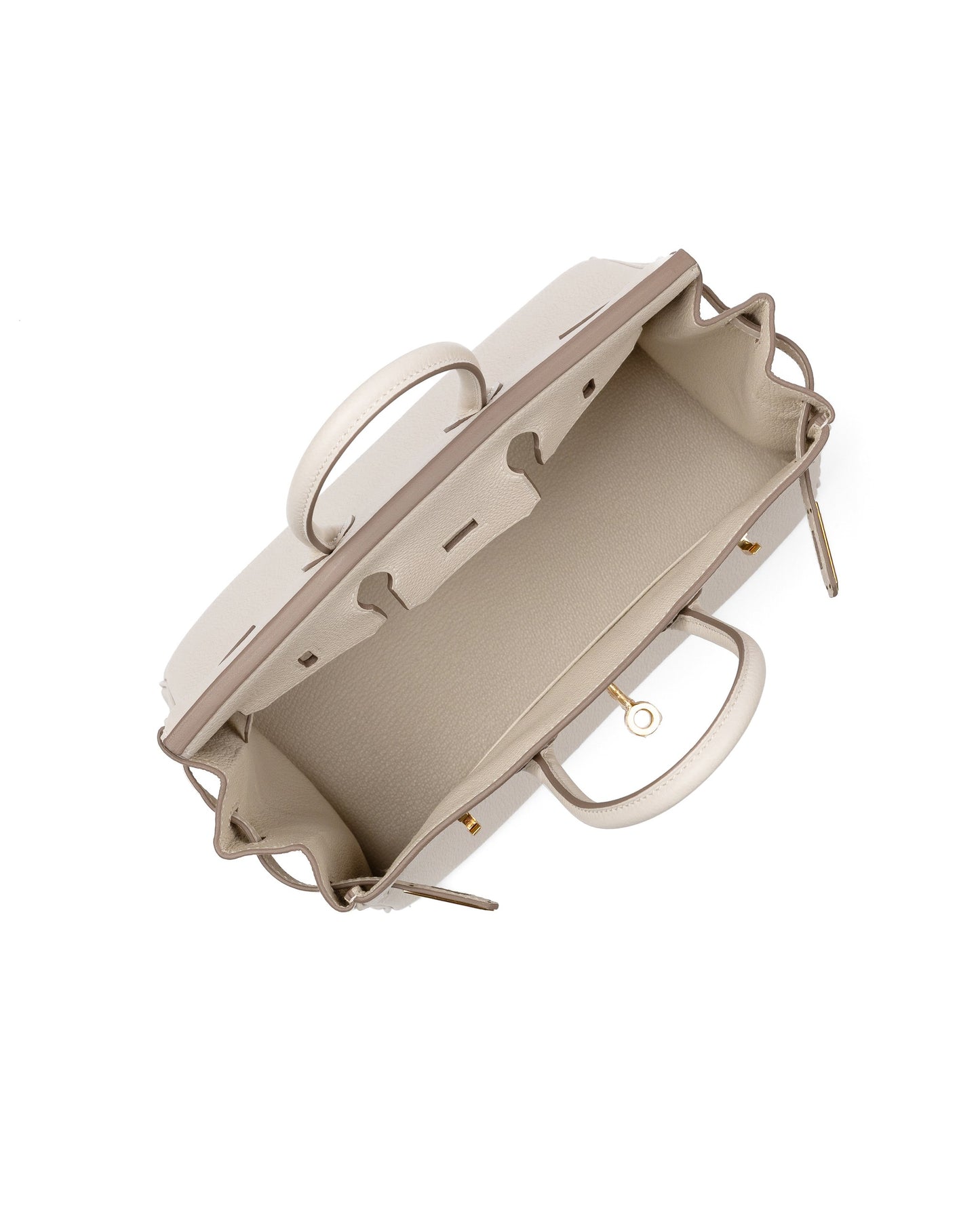 Birkin 25 Craie in Togo Leather with Gold Hardware