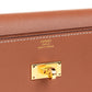 Kelly Pocket Gold in Epsom leather with Gold Hardware