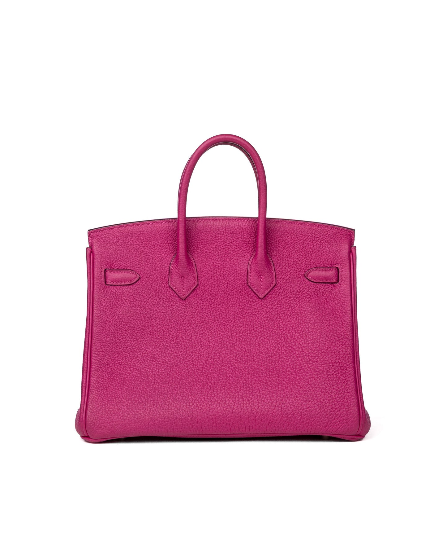 (Preloved) Birkin 25 Rose Pourpre in Togo Leather with Palladium Hardware