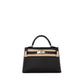 Kelly 20 HSS Black/Nata Epsom Leather with Palladium Hardware