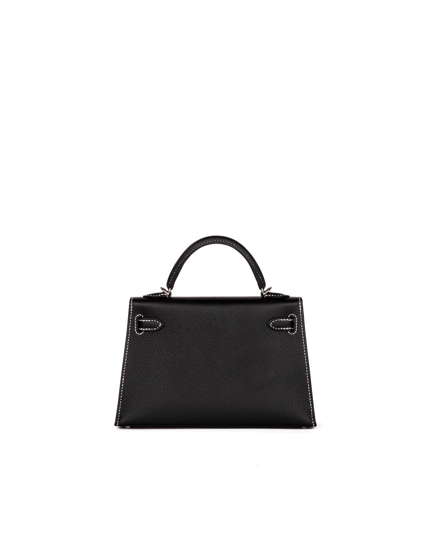 Kelly 20 HSS Black/Nata Epsom Leather with Palladium Hardware
