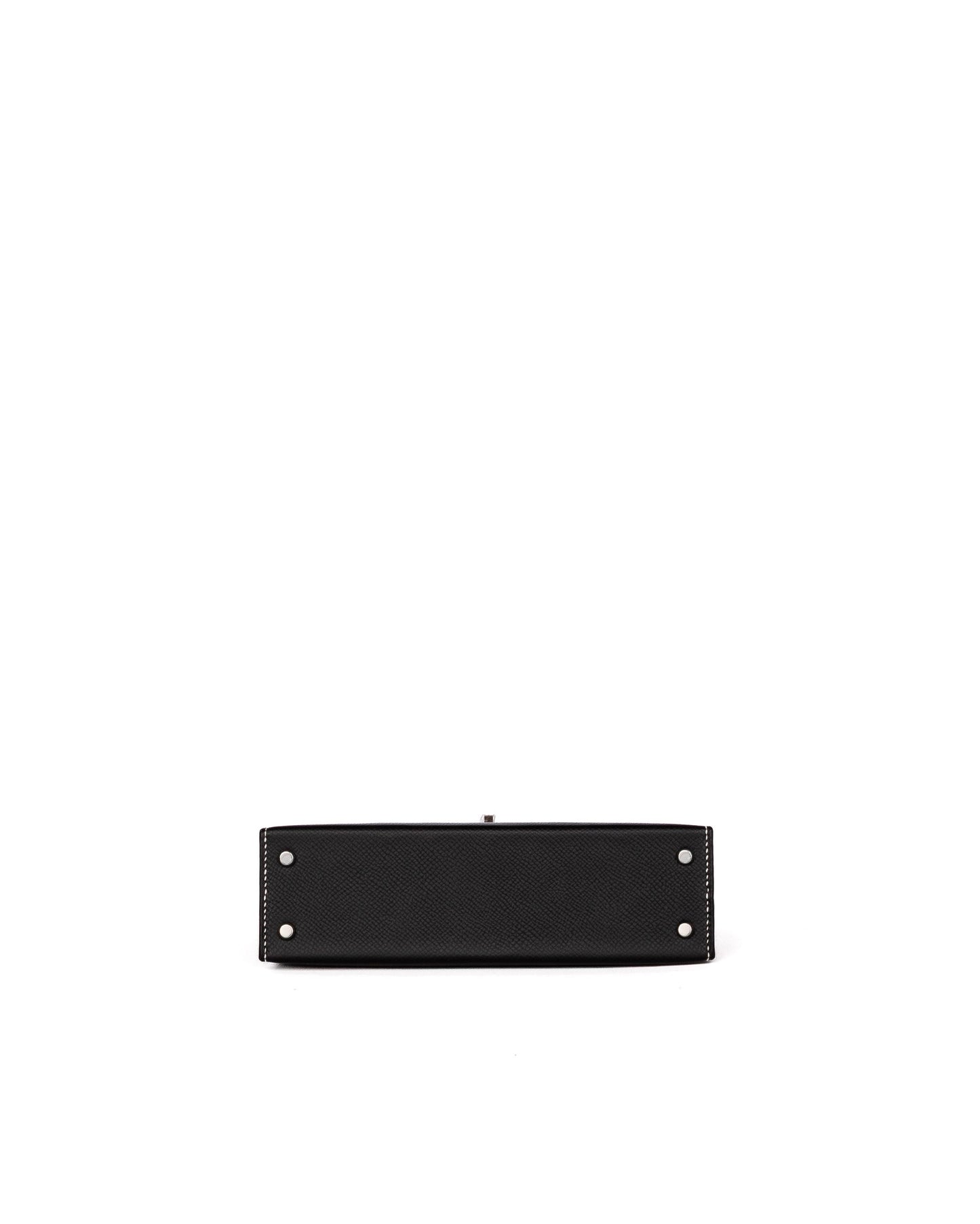 Kelly 20 HSS Black/Nata Epsom Leather with Palladium Hardware
