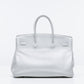 (Preloved) Birkin 35 Blanc in Togo leather with Palladium Hardware