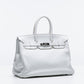 (Preloved) Birkin 35 Blanc in Togo leather with Palladium Hardware