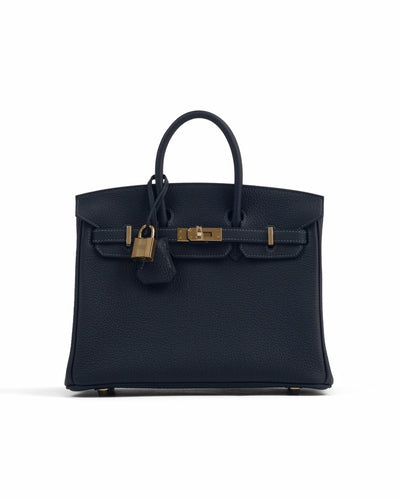 Birkin 25 Caban in Togo Leather with Gold Hardware