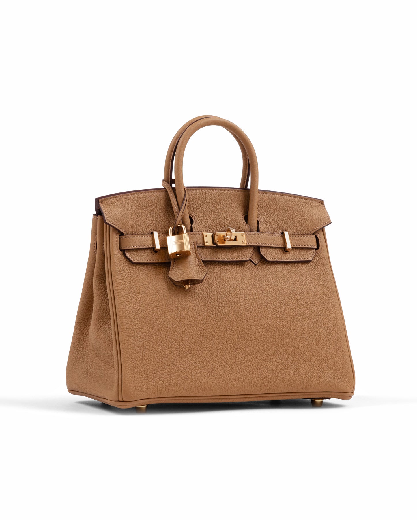 Birkin 25 Biscuit in Togo Leather with Gold Hardware