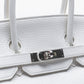 (Preloved) Birkin 35 Blanc in Togo leather with Palladium Hardware