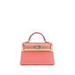 Kelly 20 Rose D'Été and Rouge Venetian Interior in Chevre Leather with Palladium Hardware