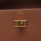 Kelly Pocket Gold in Epsom leather with Gold Hardware