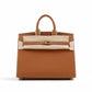 Birkin 25 Sellier Gold in Epsom Leather with Gold Hardware