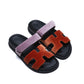 Chypre Sandals Orange Canyon / Bruyere Velvet Femme