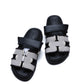 Chypre Sandal Prunoir/Noir Femme