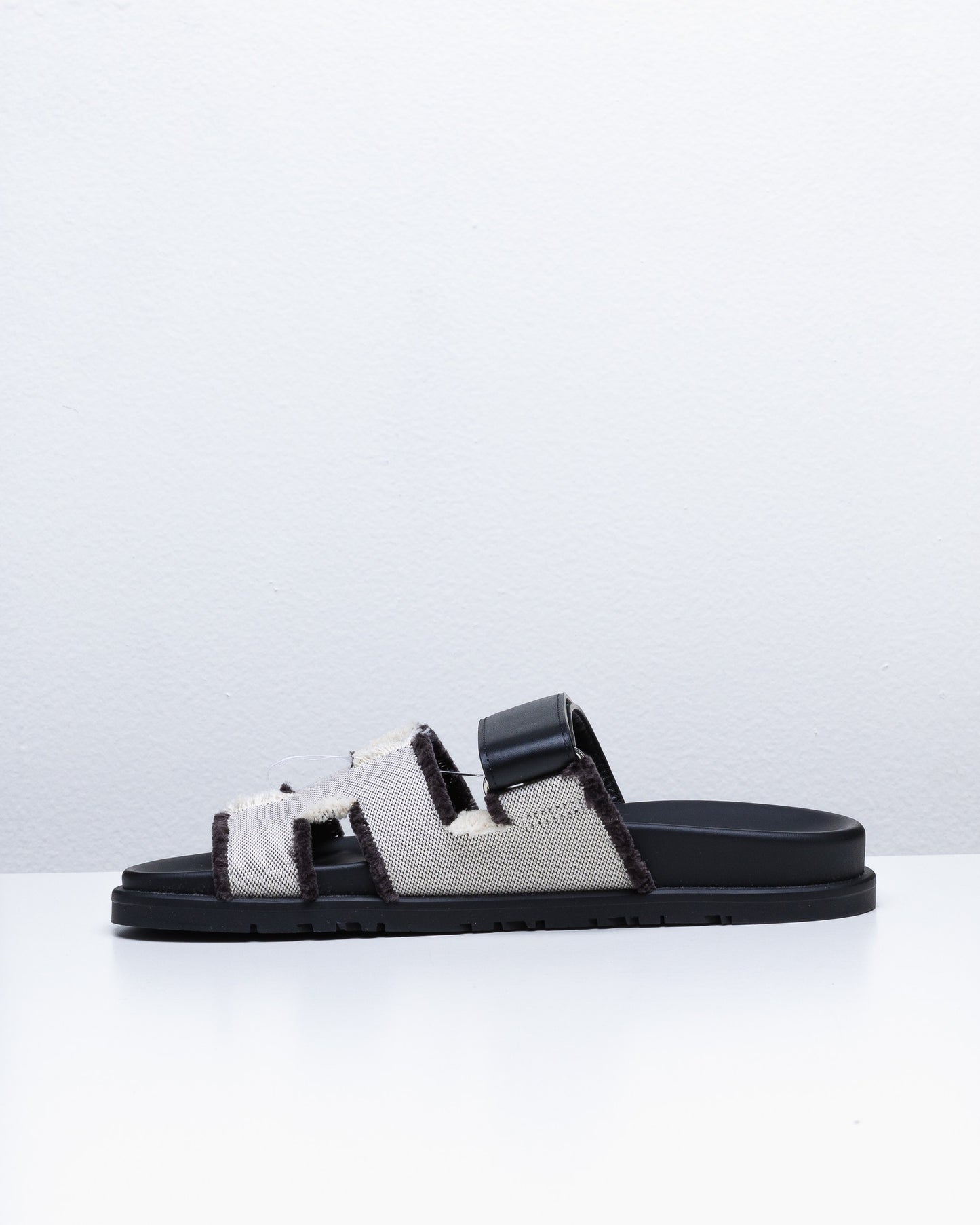 Chypre Sandal Prunoir/Noir Femme