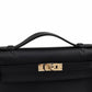 Kelly Pochette Black in Swift Leather with Gold Hardware