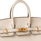 Birkin 25 Sellier Nata in Epsom Leather with Gold Hardware