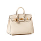 Birkin 25 Sellier Nata in Epsom Leather with Gold Hardware