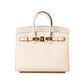 Birkin 25 Sellier Nata in Epsom Leather with Gold Hardware