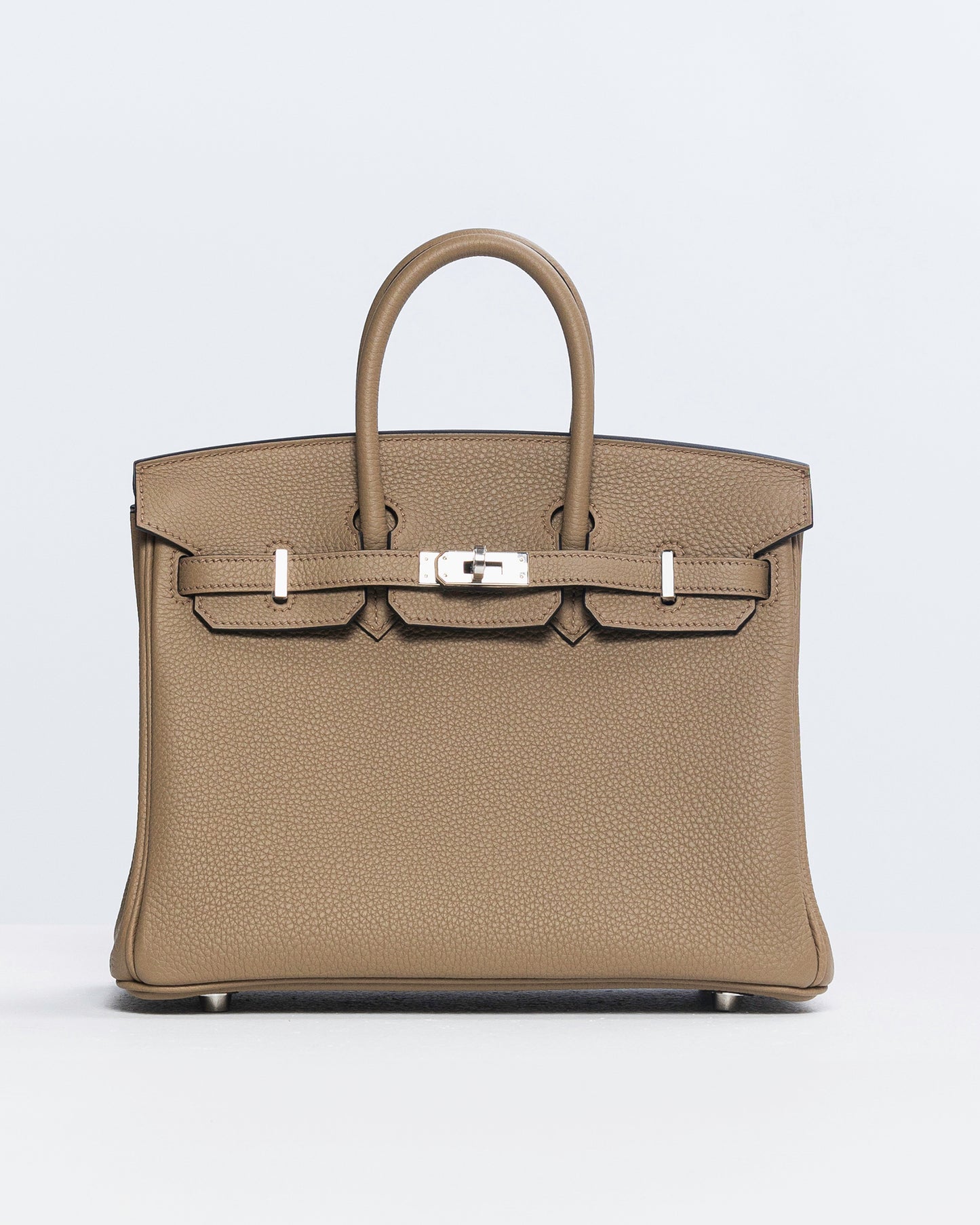 Birkin 25 Beige Marfa in Togo Leather with Palladium Hardware