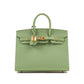 Birkin 25 Sellier Vert Criquet in Epsom Leather with Gold Hardware