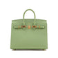 Birkin 25 Sellier Vert Criquet in Epsom Leather with Gold Hardware