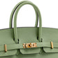 Birkin 25 Sellier Vert Criquet in Epsom Leather with Gold Hardware