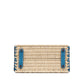 Hermès Birkin 25 Picnic Blue Jean in Swift & Osier Wicker with Palladium Hardware