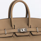 Birkin 25 Beige Marfa in Togo Leather with Palladium Hardware