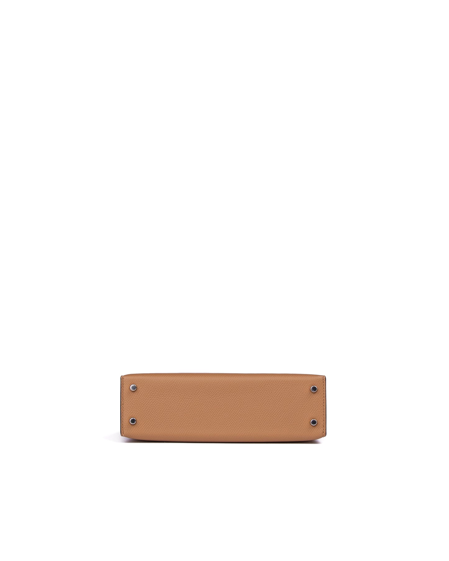 Hermès Kelly 20 Sellier Tri-Color Chai/Mauve Sylvestre/Lime in Epsom Leather with Palladium Hardware