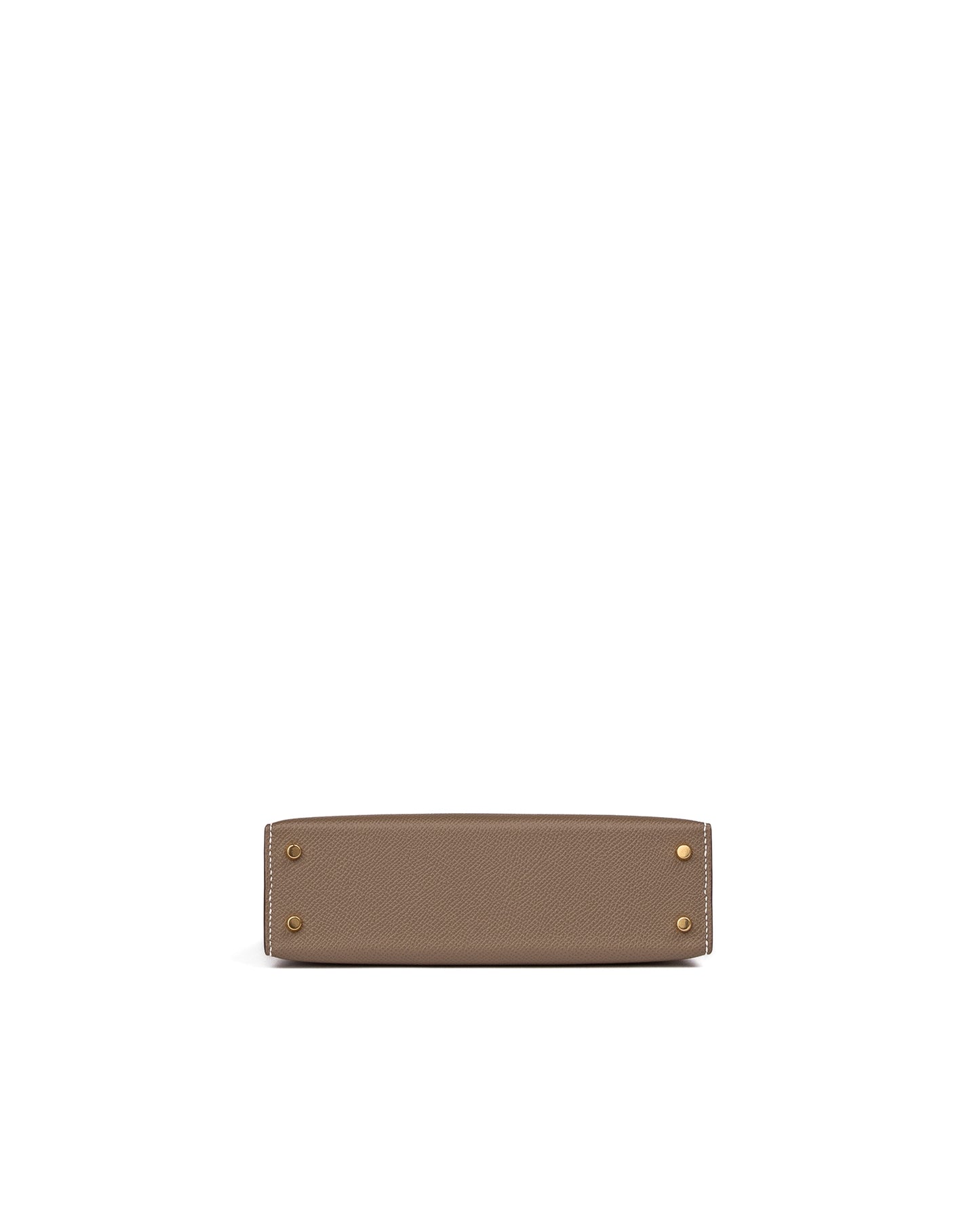 Hermès Kelly 20 Sellier Etoupe in Epsom Leather with Gold Hardware