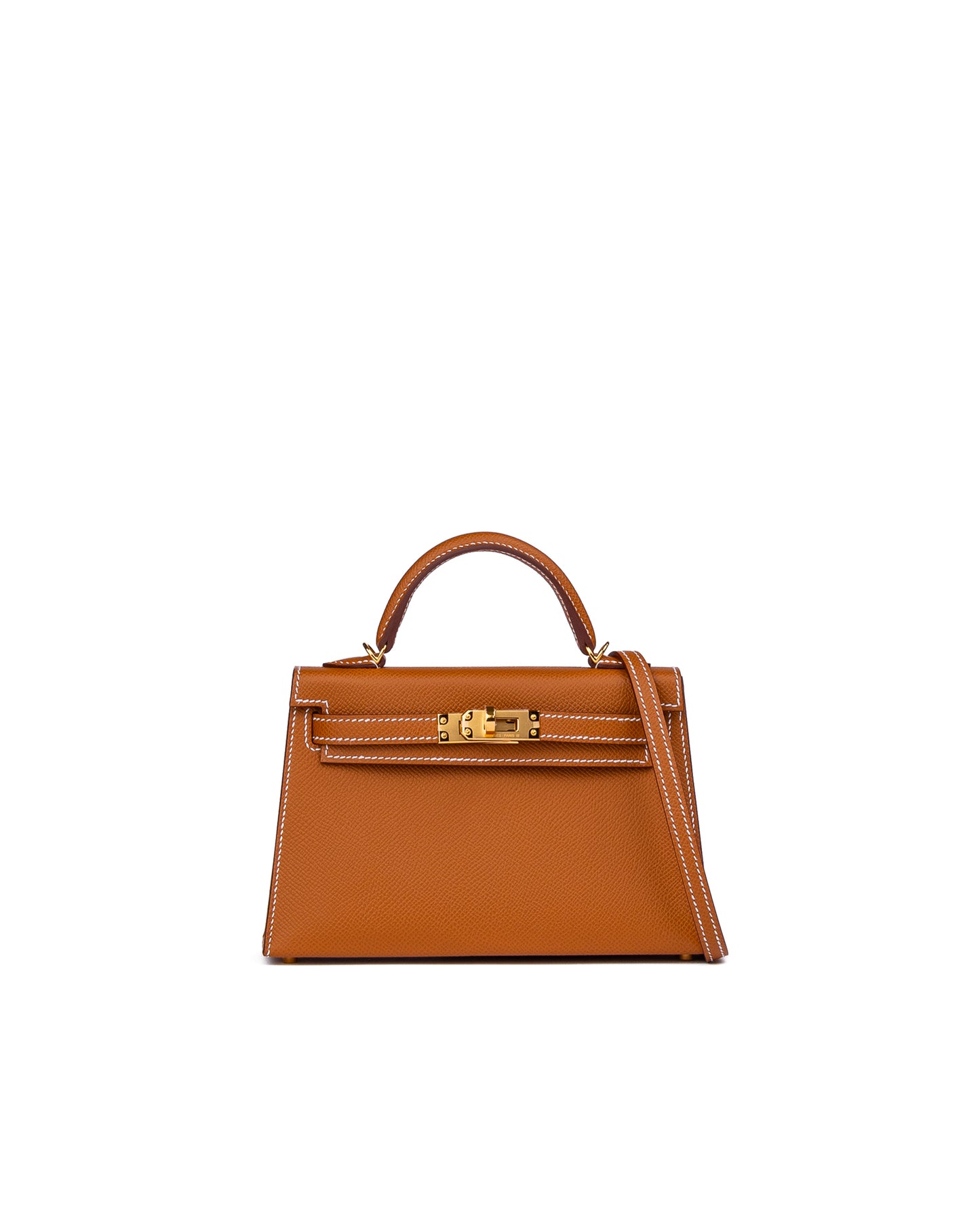 Hermès Kelly 20 Sellier Gold in Epsom Leather with Gold Hardware