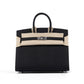 Birkin 25 Sellier Black in Epsom Leather with Palladium Hardware