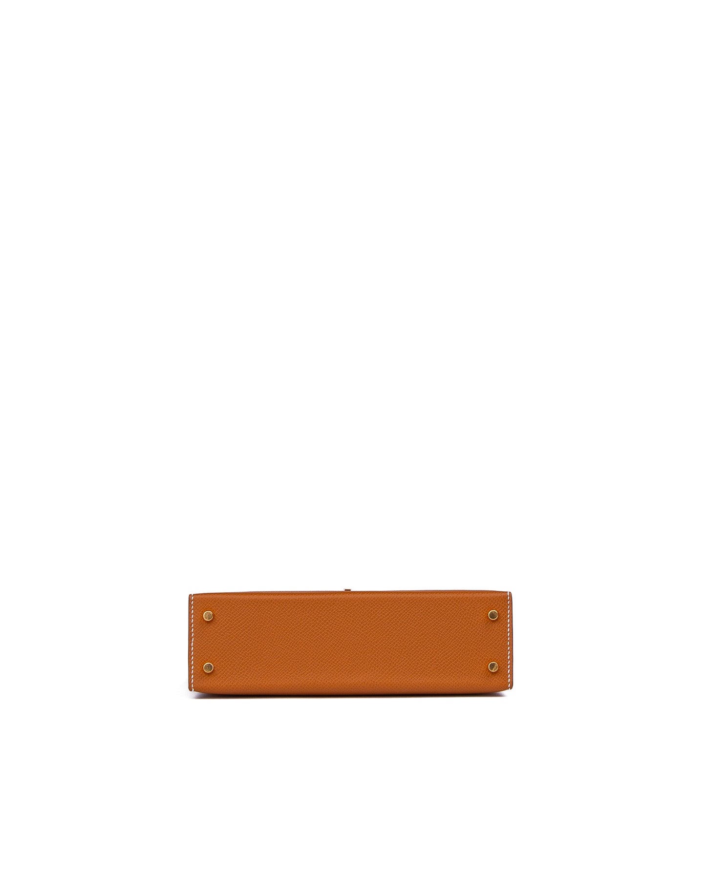 Hermès Kelly 20 Sellier Gold in Epsom Leather with Gold Hardware