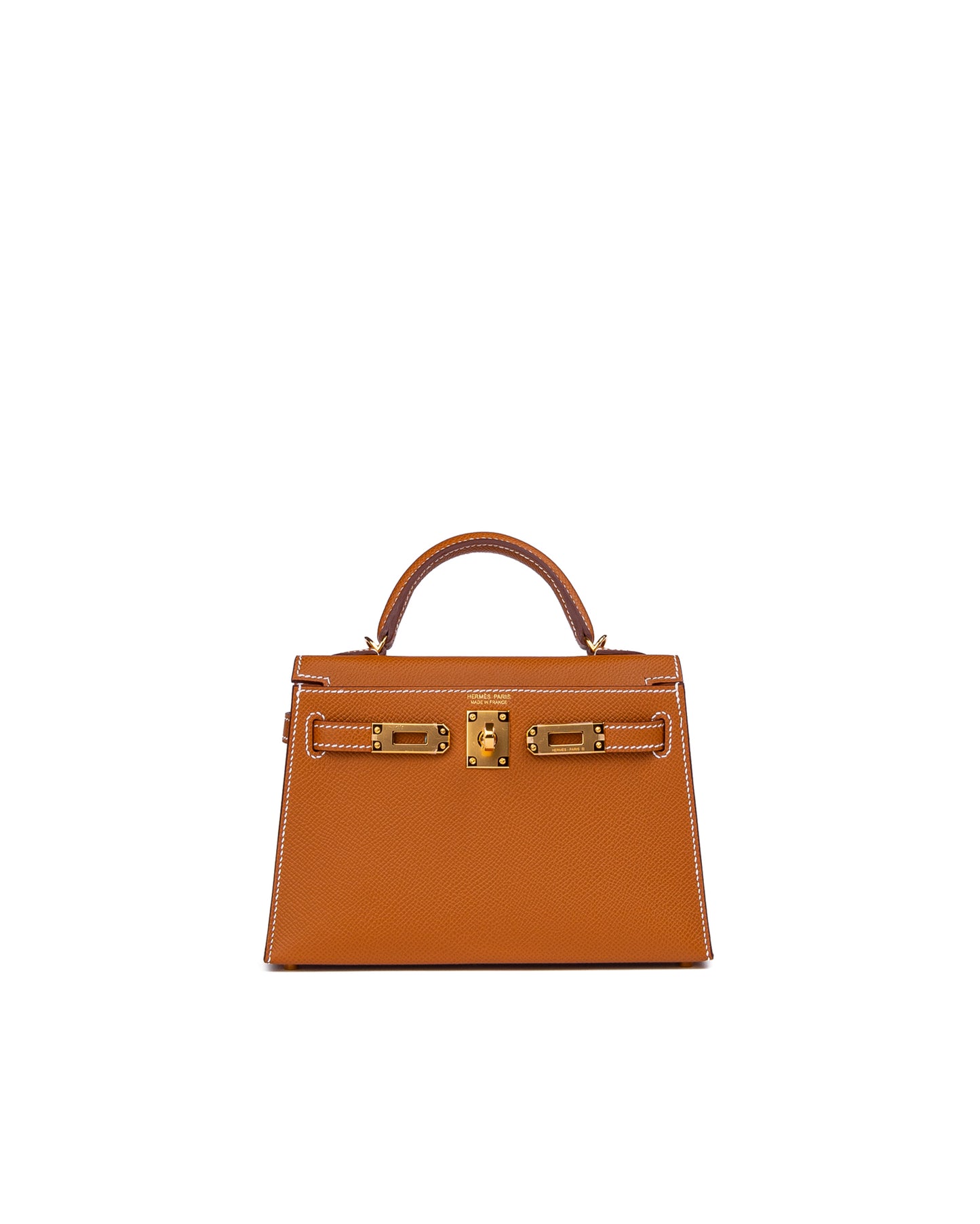 Hermès Kelly 20 Sellier Gold in Epsom Leather with Gold Hardware