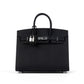 Birkin 25 Sellier Black in Epsom Leather with Palladium Hardware