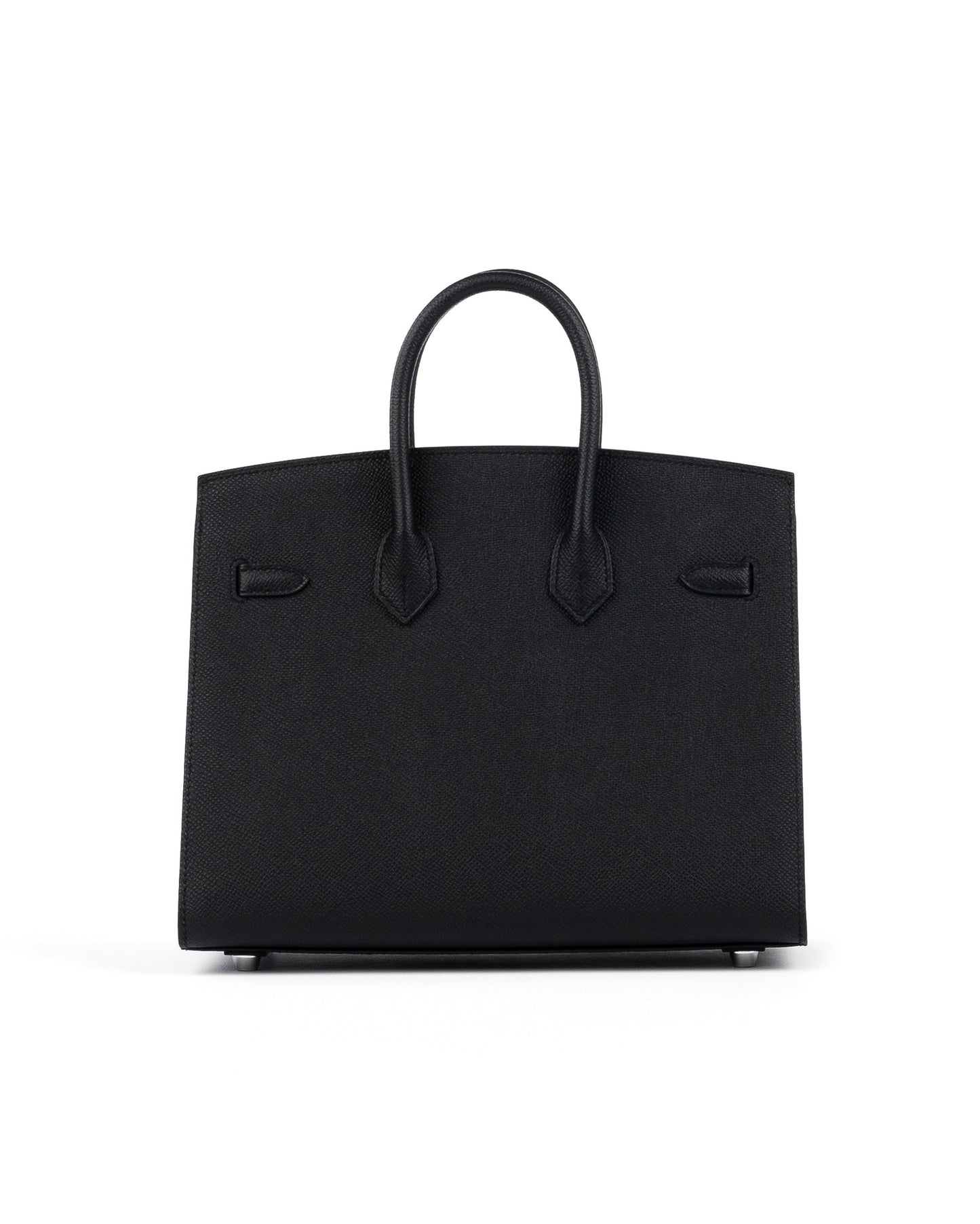 Birkin 25 Sellier Black in Epsom Leather with Palladium Hardware