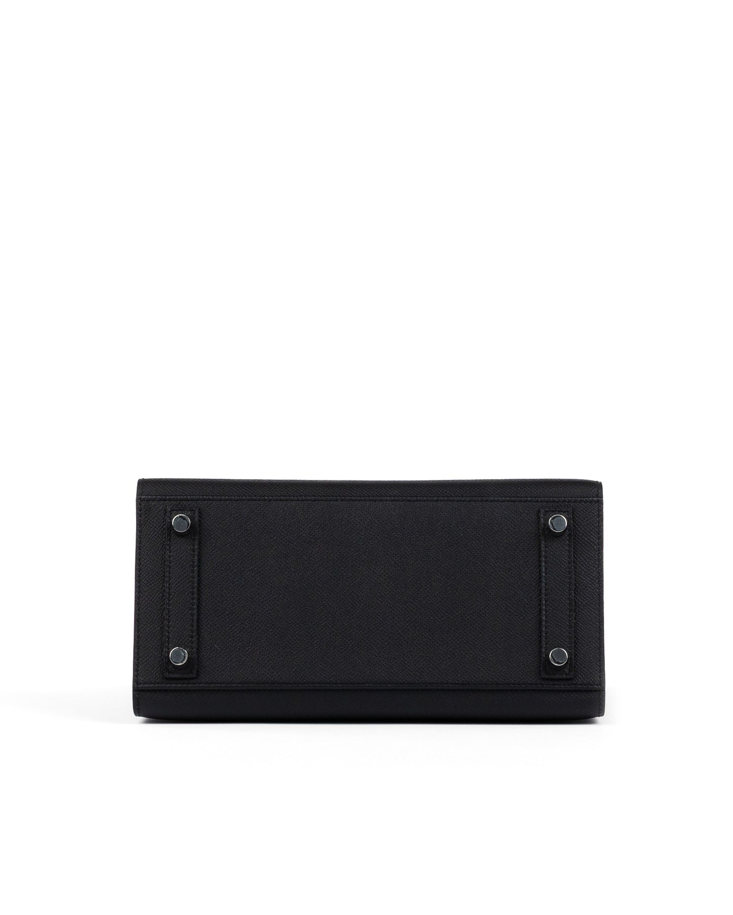 Birkin 25 Sellier Black in Epsom Leather with Palladium Hardware