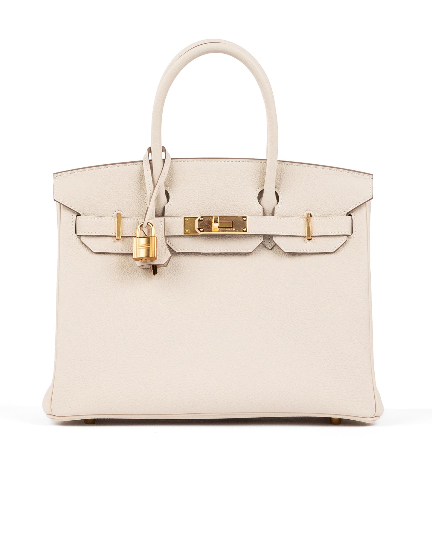 Birkin 30 Craie in Togo Leather with Gold Hardware