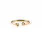 Cartier Panthère de Cartier Tsavorite Garnet & Onyx 18K Yellow Gold Open Cuff Bracelet (Size 17)