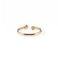Cartier Panthère de Cartier Tsavorite Garnet & Onyx 18K Yellow Gold Open Cuff Bracelet (Size 17)