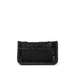 Chanel Small Flap Bag in Black Mesh with Gold-Tone Metal Charms