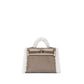 Kelly 20 Teddy in Gris Caillou and Etoupe Swift Palladium Hardware