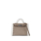 Kelly 20 Teddy in Gris Caillou and Etoupe Swift Palladium Hardware