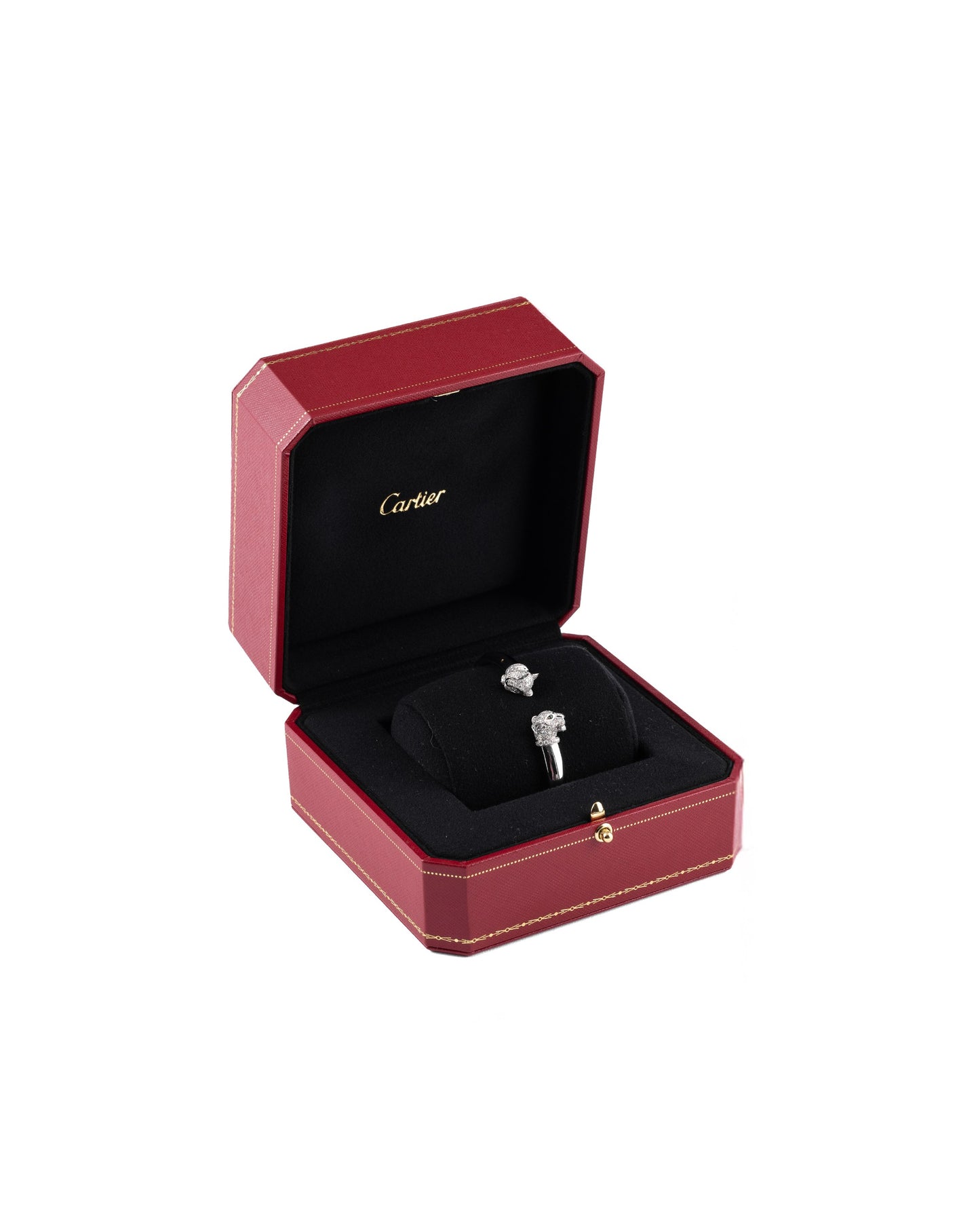 Cartier Panthère de Cartier Bracelet – White Gold, Emeralds, Onyx & Diamonds (Size 17)