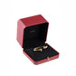 Cartier Panthère de Cartier Tsavorite Garnet & Onyx 18K Yellow Gold Open Cuff Bracelet (Size 17)