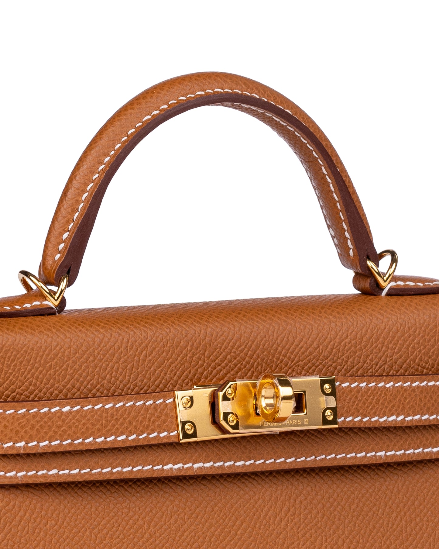 Hermès Kelly 20 Sellier Gold in Epsom Leather with Gold Hardware