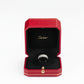 Cartier Love Ring in White Gold and Diamond Paved size 49